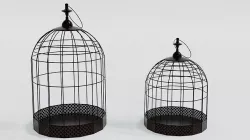 bird cage 3D model