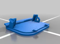 BMW E30 (1982-1994 3 Series) Pfeba Bumper Tow Hook Cover - Rear