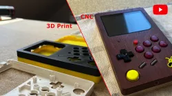 "Bumblebee" Handheld Console (3D & CNC)