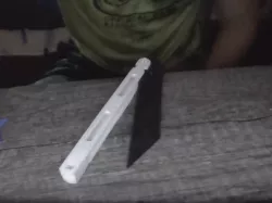 Butterfly knife (all 3d printed, no screws)