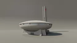 Buzludzha Monument 3D model