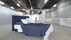 Cama matrimonial 3D model