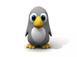 Cartoon Penguin 3D model