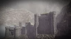 castle 3D model-castel Low-poly 3D model