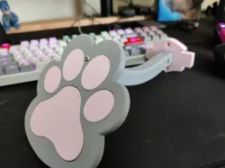 Cat Paw Cowboy Hat Rack