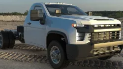 Chevrolet Silverado 3500 2021 truck Low-poly 3D model