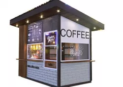 Coffee Booth Coffe To Go Low-poly 3D model