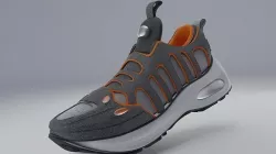 concept running shoe  3D model
