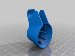 Corsa B Windscreen swiper nut cover