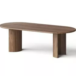 Crate and Barrel Panos Dining Table 3D model