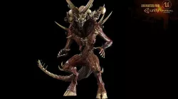 DemonHigh2 Low-poly 3D model