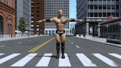 DROX-001 Dwayne Johnson Low-poly 3D model