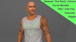 Dwayne The Rock Johnson  3D model