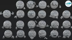 Model Making Emoji printable emoji template 3D Models | Page 1 | STLFinder