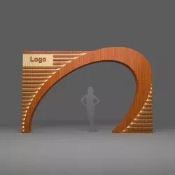 Entry arch 3D model