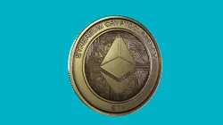 Ethereum crypto Digital currency coin  low poly  Low-poly 3D model