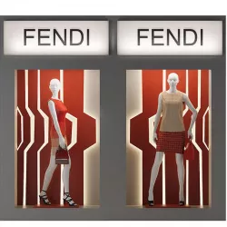 Fendi shop 3D model