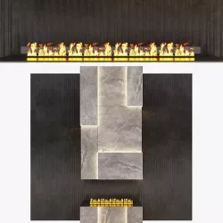 Fireplace 3D model