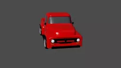 ford f100 pickup 3D model
