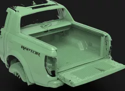 Ford Ranger Raptor 2019 Series Native Exterior truck bed 3D Scan 3D model