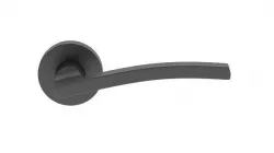 Frelan Hardware Noir Door Handle Matt Black 3D model