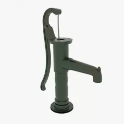 Hand Water Pump 3D model