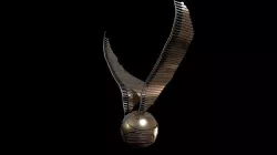 Harry Potter Golden Snitch Ball 3D model
