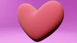 heart Low-poly 3D model