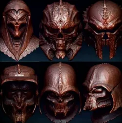 Hell wars helmets 3D model