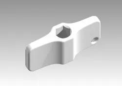 Hex Wings EDC Tool Version (Hex Bit Holder/Driver/Wrench for both Single/Double End Bits)