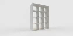 IKEA KALLAX Shelf Unit 3x4 White 3D model