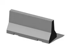 Jersey Barrier - Revit Family 3D model