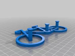 Keychain Bicycle Holder