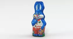 Kinder Chocolate Bunny Low-poly 3D model