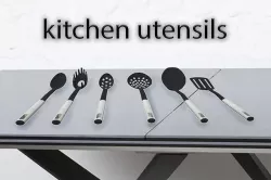 Kitchen utensils Low-poly 3D model