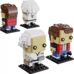 Lego Brickheadz - 41611 Marty McFly and Doc Brown 3D model