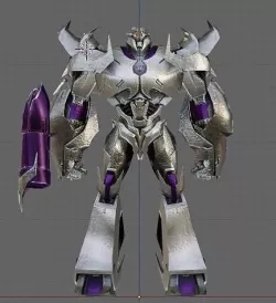 Megatron Transformers Prime 3D model