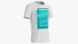 Mens short sleeve t-shirt 01 3D model