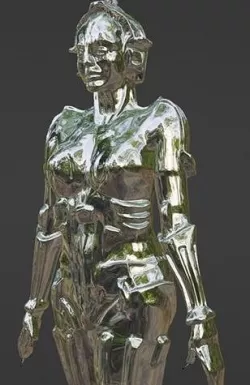 Metropolis Maria Fan Art 3D model