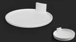 Minimal Nespresso Vertuo Pop Drip Tray and Coaster