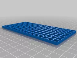 My Customized WS2812 Led Matrix Diffuser Grid