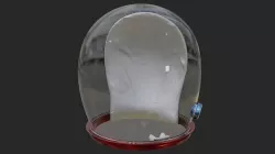 NASA Apollo 11 Astronaut Bubble Helmet 3D model