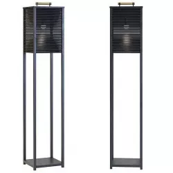 Ocean Cay Shutters Floor Lamp 3D model
