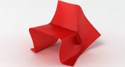 Olivier Gregoire Foldchair 3D model