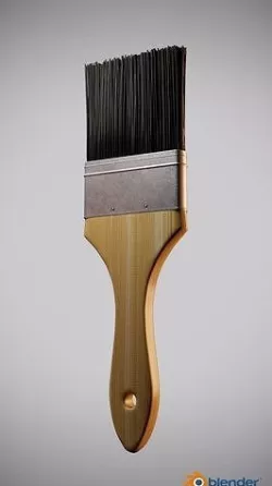 Paint Brush 3D model
