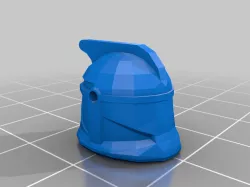 Phase 1 & 2 Clone Trooper Minifig Helmets - Lego Compatible