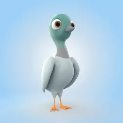 Pigeon 3D model