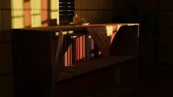 Post-apocalyptic room 3D model