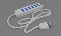 Power Strip 3D model