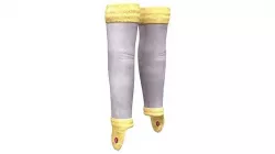 Princess Palace Arms Guards Shields Warmers Gloves Low-poly 3D model